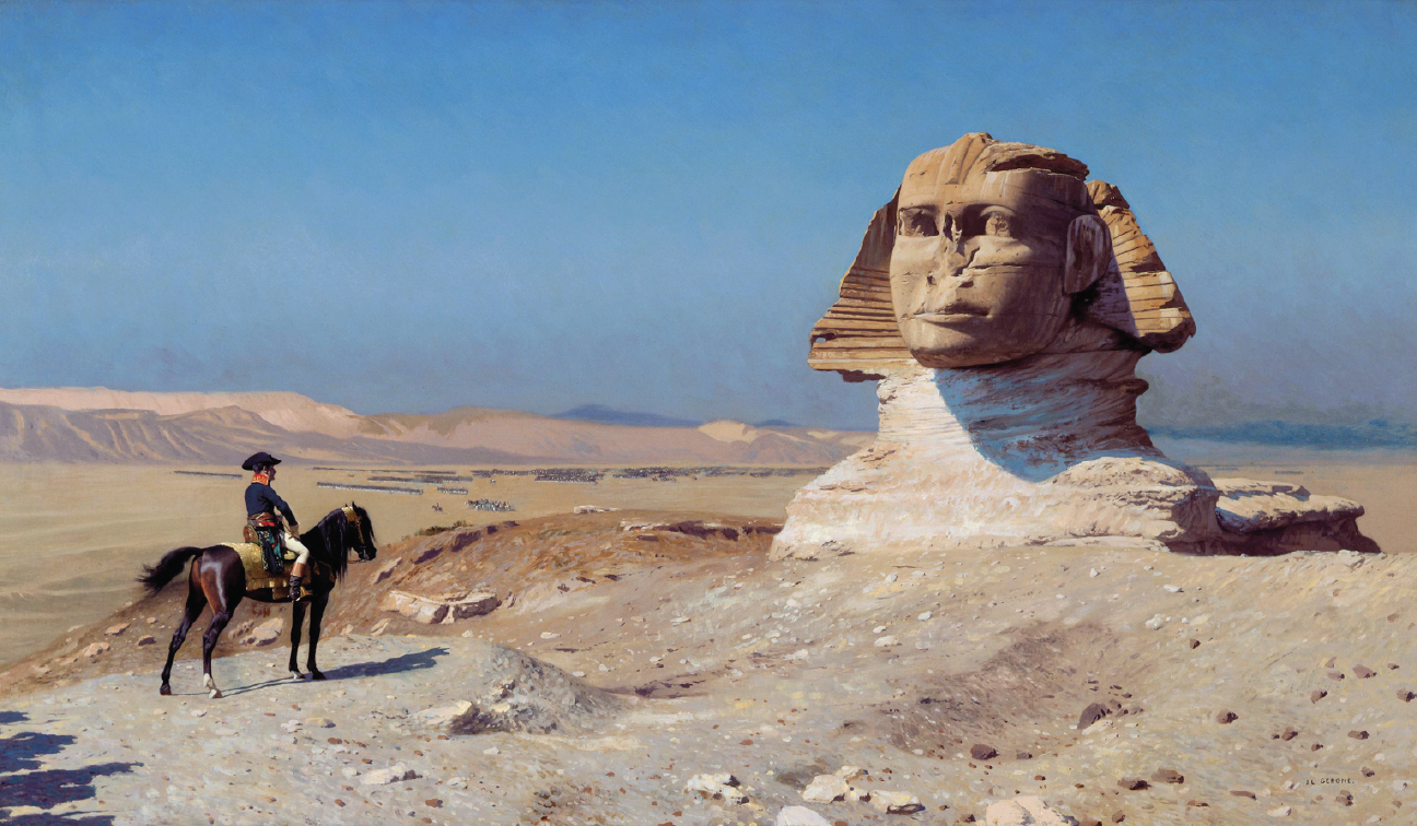 Bonaparte Before the Sphinx