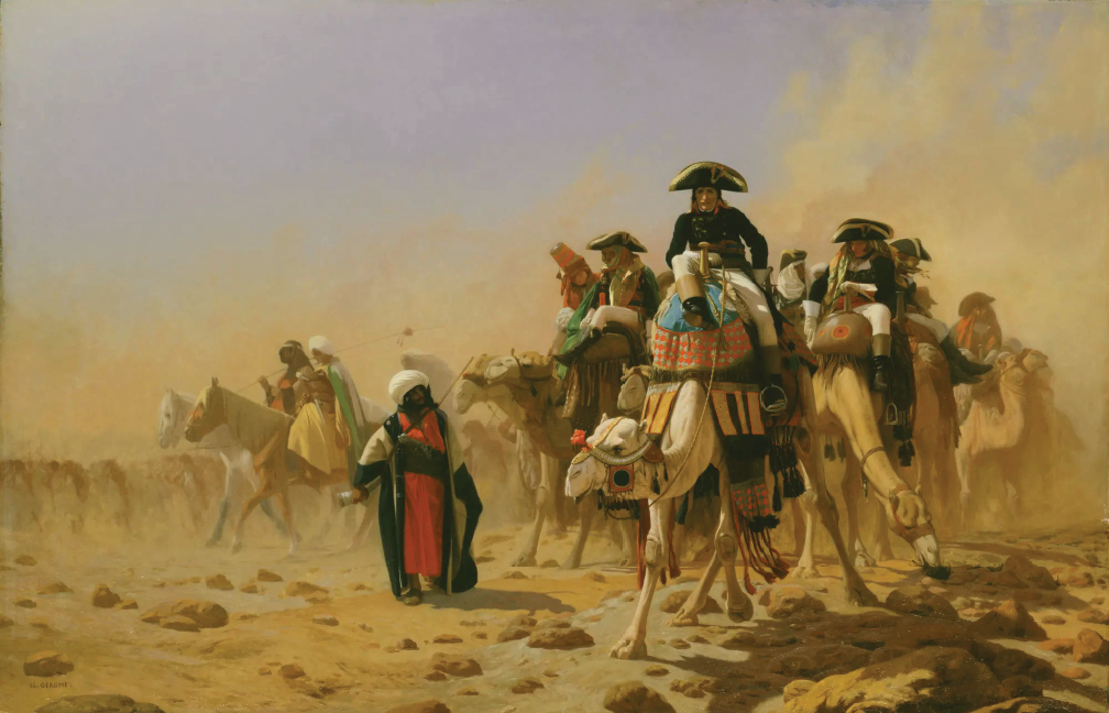 Napoleon and his General Staff in Egypt