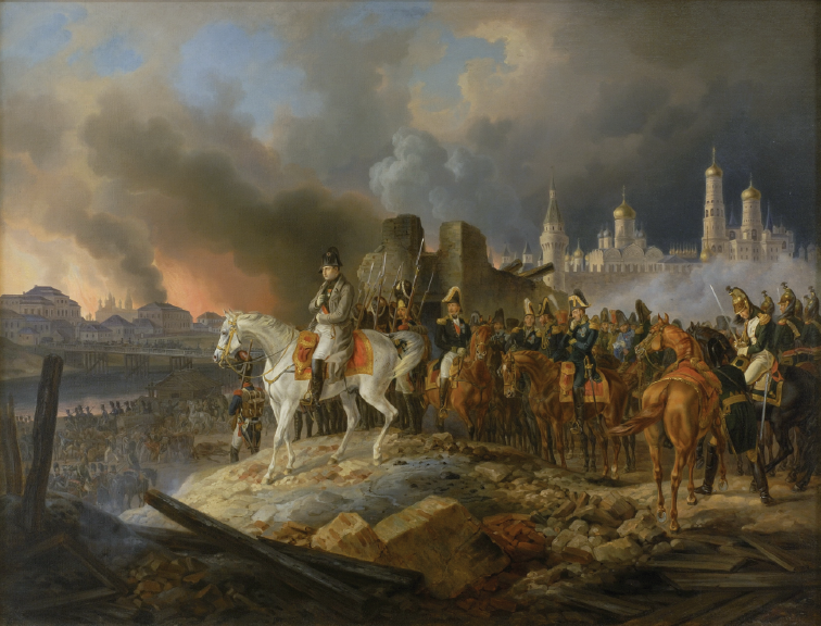 Napoleon in Burning Moscow